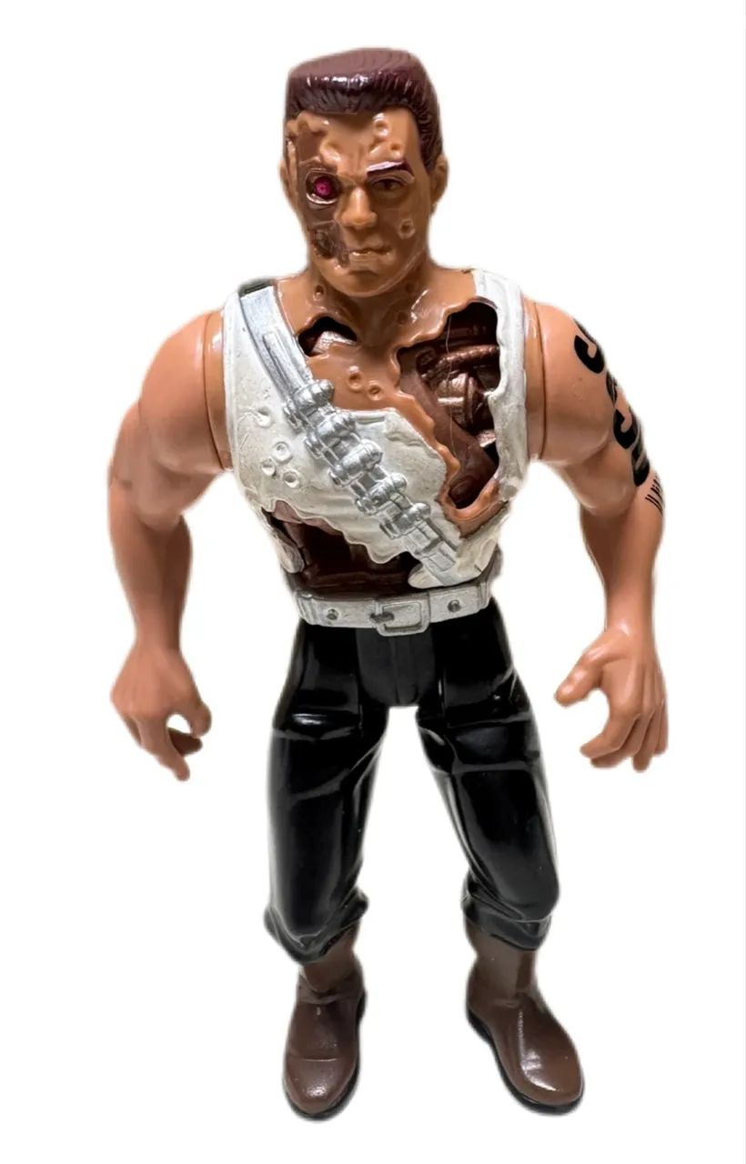 Bonecos T-800 e Hot Blast Terminator - O Exterminador do Futuro 2 - Foto 2