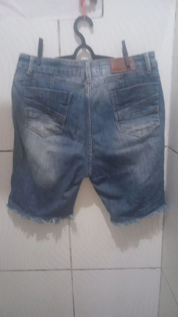 Bermuda Jeans Moça Vip Denim Feminino N:42 - Foto 5
