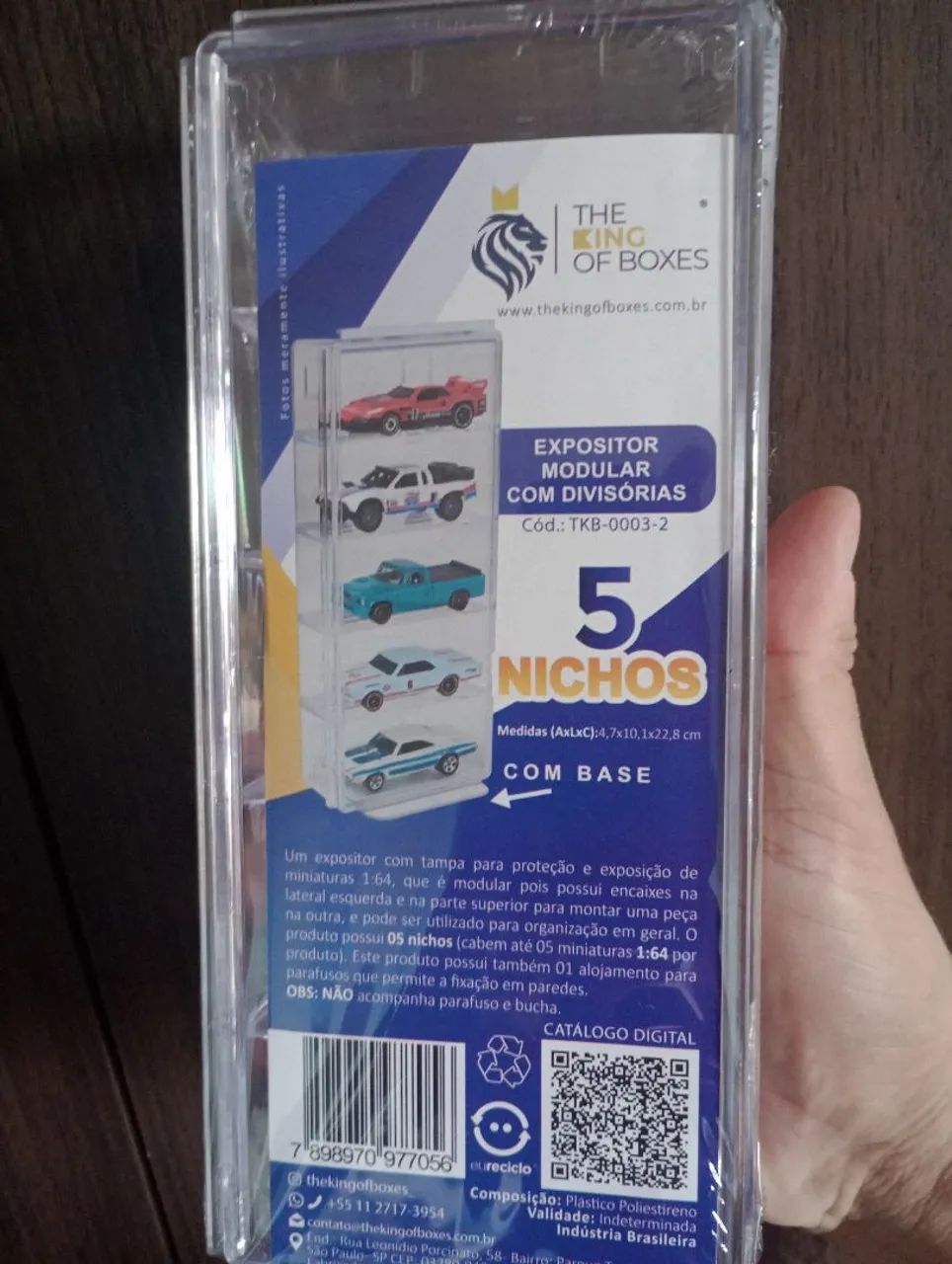 Expositor Carrinhos Hot Wheels 1x64 