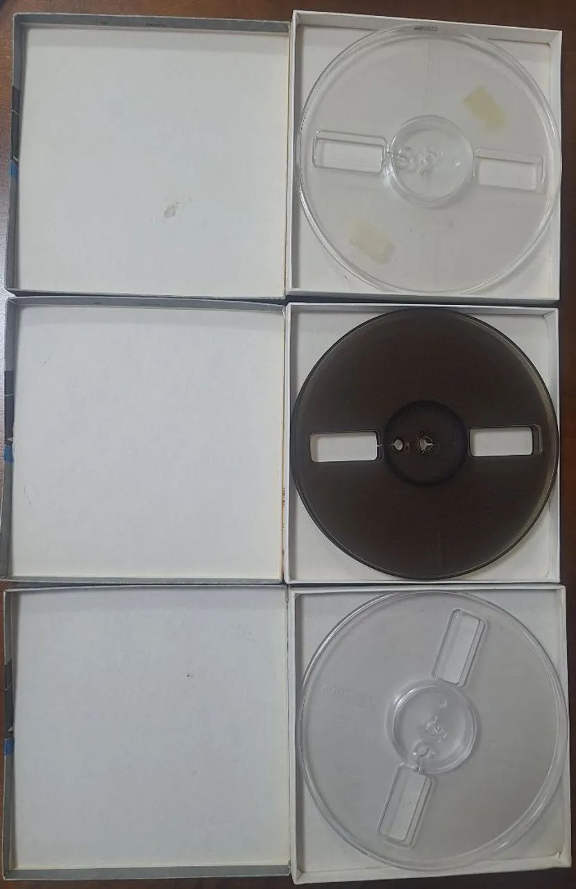 Kit 6 carretéis 7 polegadas vazio  - Foto 4