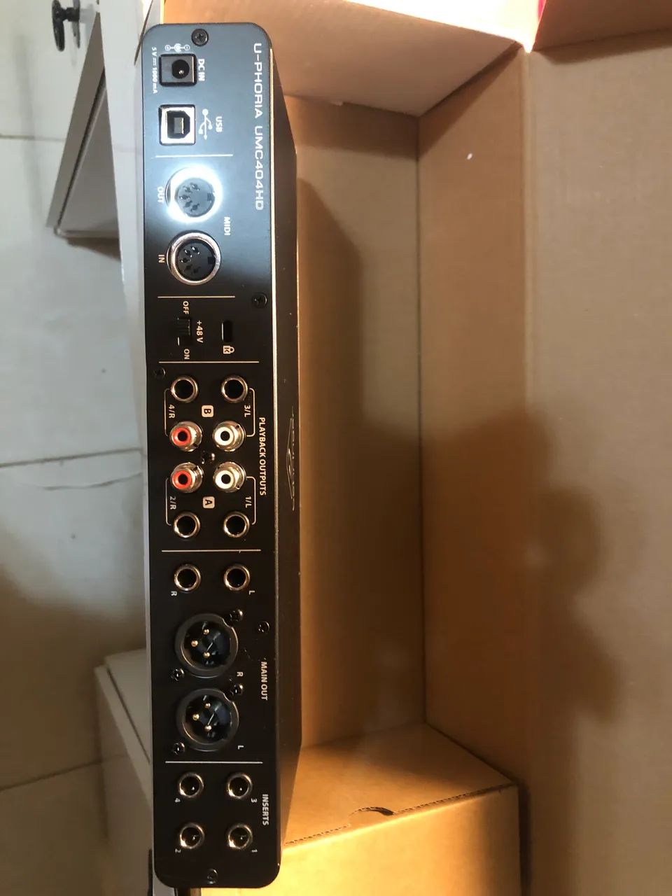 Interface de audio behringer 404hd - Foto 4