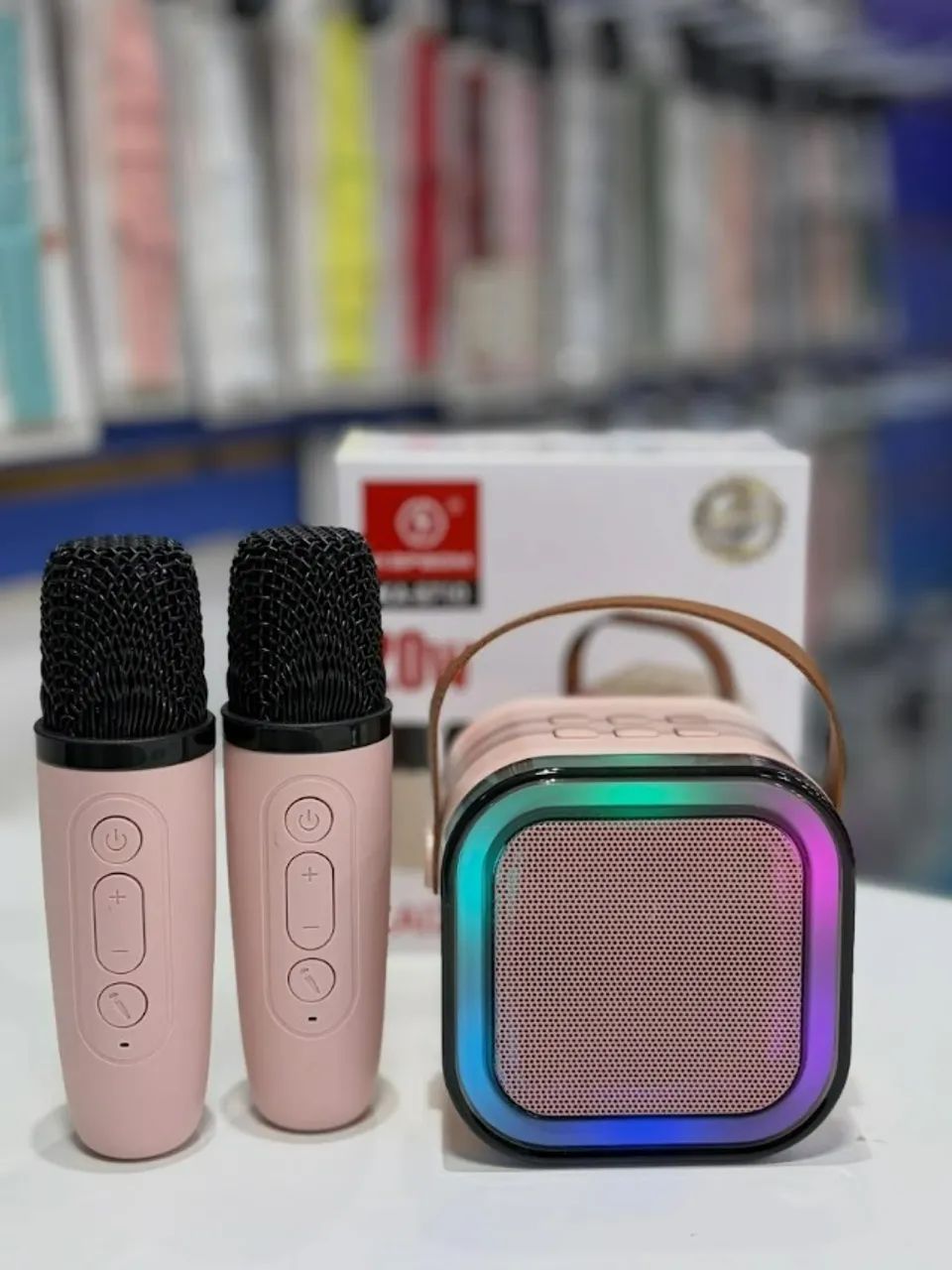 Caixa de som karaoke PROMOÇÃO!