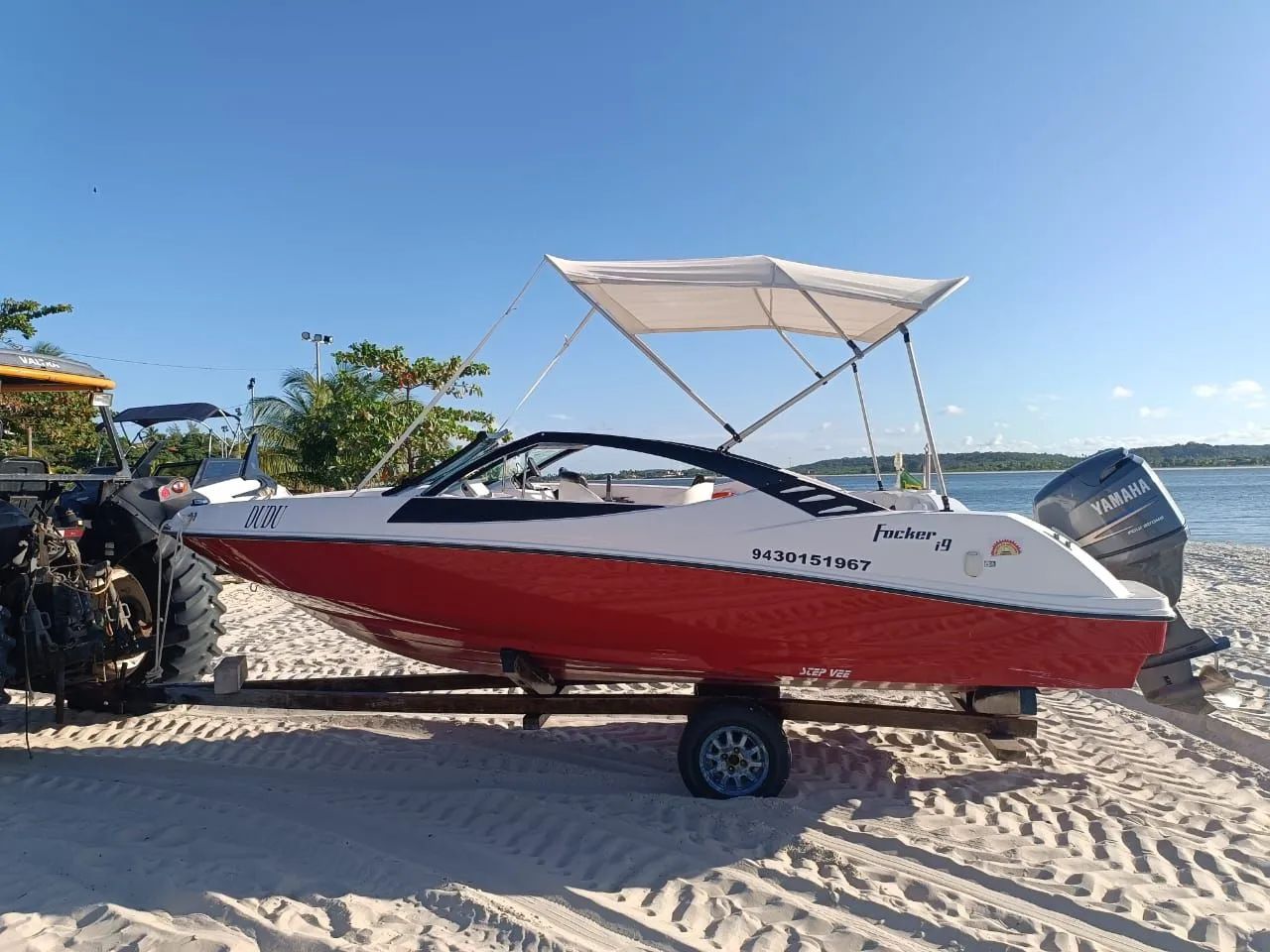 Focker 19 com motor 90 / 4 tempos  - Foto 2