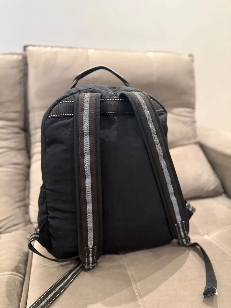 Mochila Kipling preta original  - Foto 4