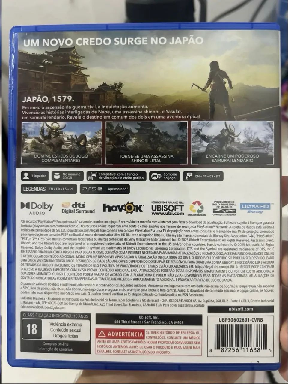 Assassins Creed Shadows ps5 - Foto 2