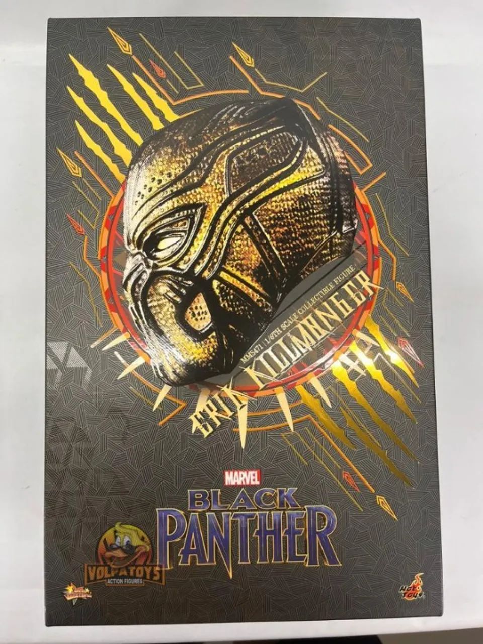 ERIK KILLMONGER - BLACK PHANTER HOT TOYS MMS471 - PANTERA NEGRA - Foto 4