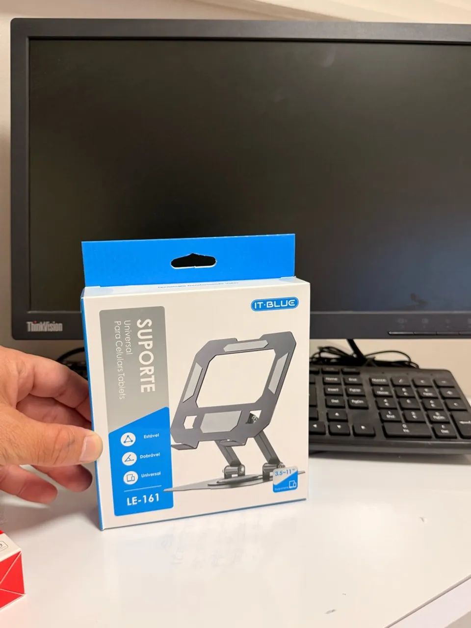 Suporte Universal Dobrável para Celular e Tablet It Blue  - Foto 2