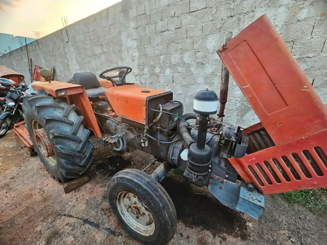 Trator agrale 4.300 com roçadeira  - Foto 2