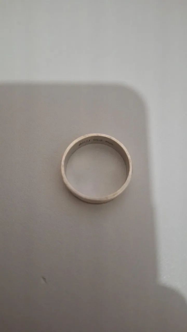 Aliança de Prata 950.  - Foto 3