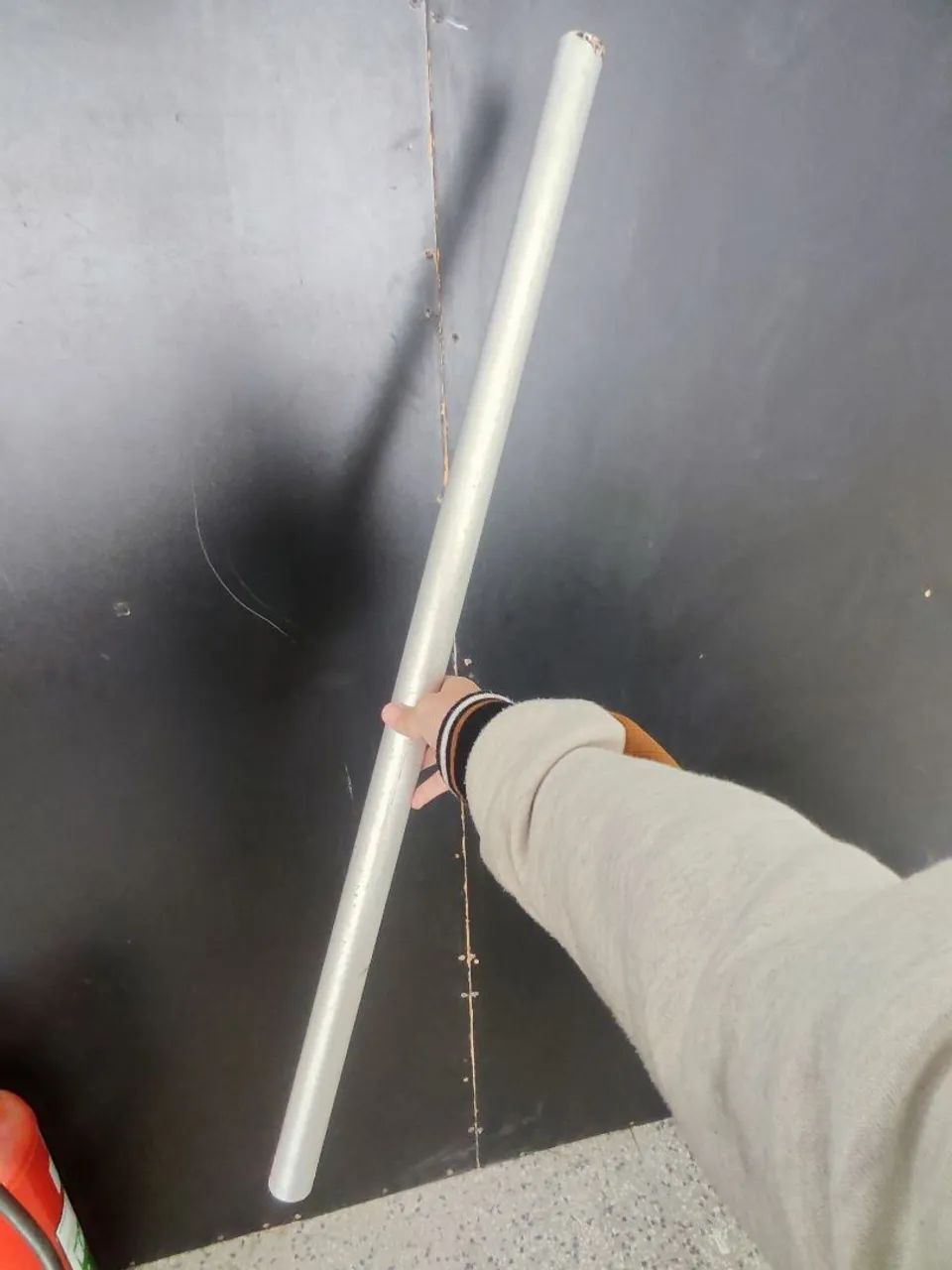 Arara de roupa peças de aluminio ajustável  - Foto 4