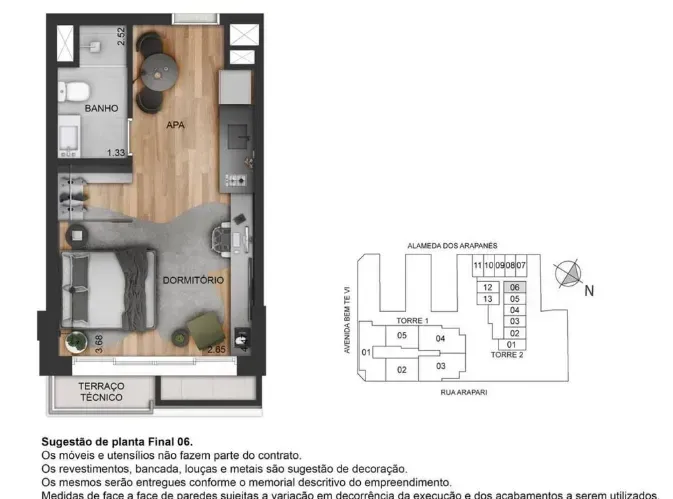 PLANTA 26m²