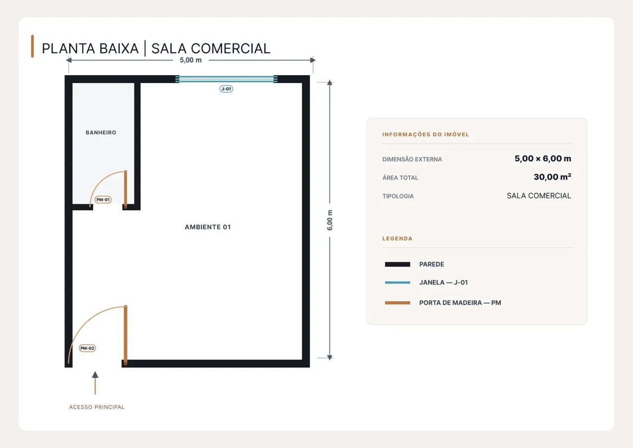Sala Comercial para Aluguel com 30 m² no Urbe Office - Batista Campos - Foto 2