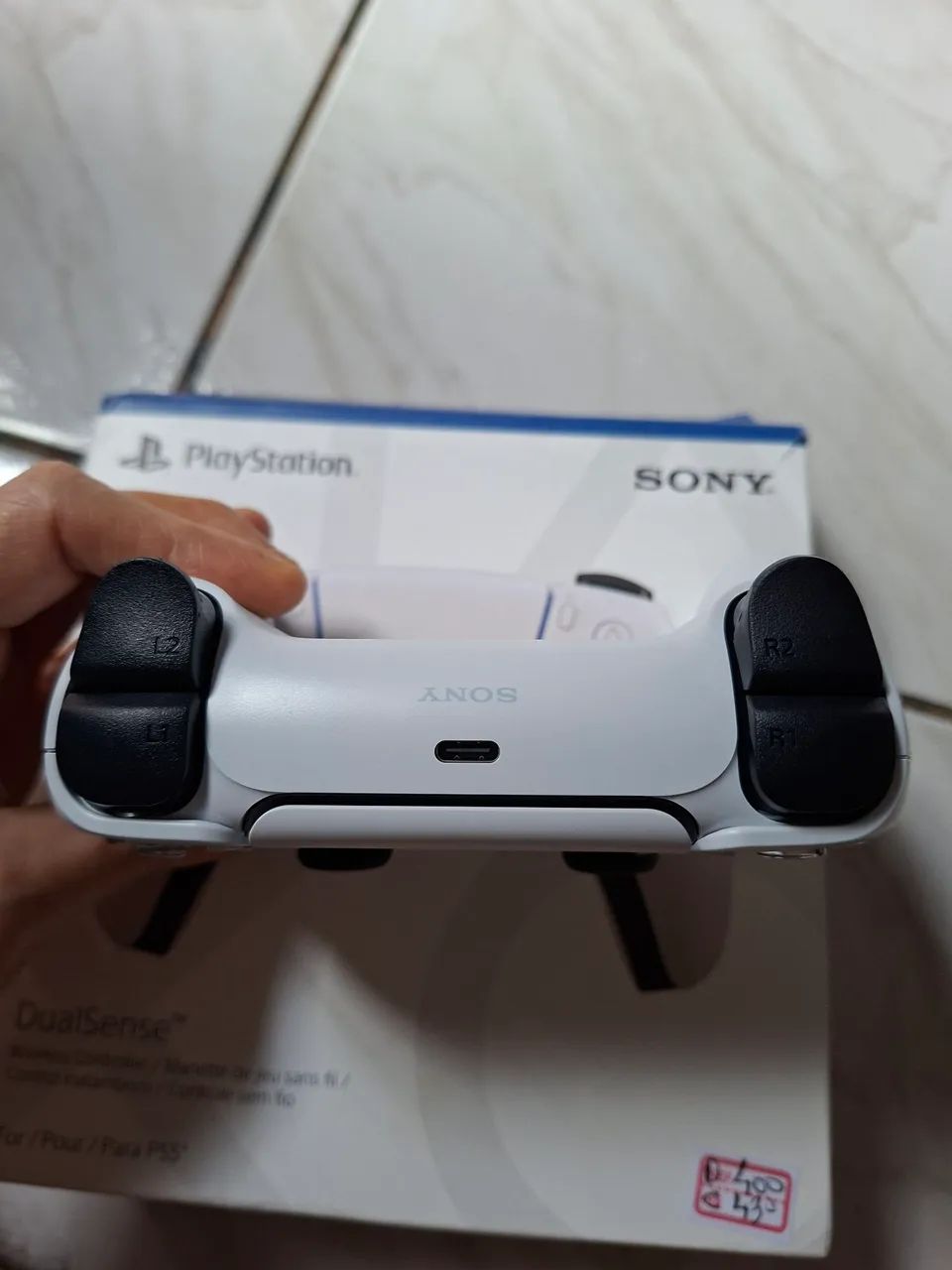 Controle Sony Dualsense nunca utilizado. Preço excelente. Sujeito a todo tipo de testes. - Foto 4