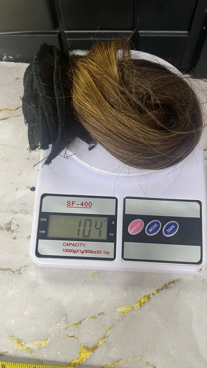 Cabelo humano morena iluminada  - Foto 5