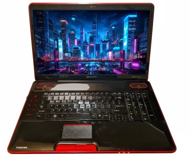  Notebook Toshiba Qosmio i5 - tela 18 polegadas