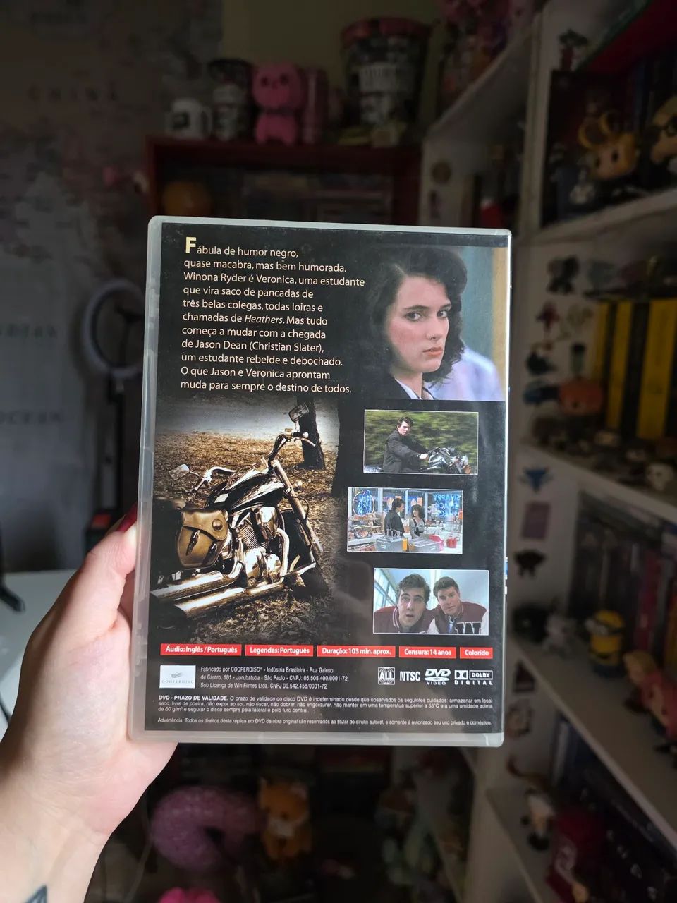 DVD Atração Mortal - Heathers (Winona Ryder, Christian Slater) - Foto 2