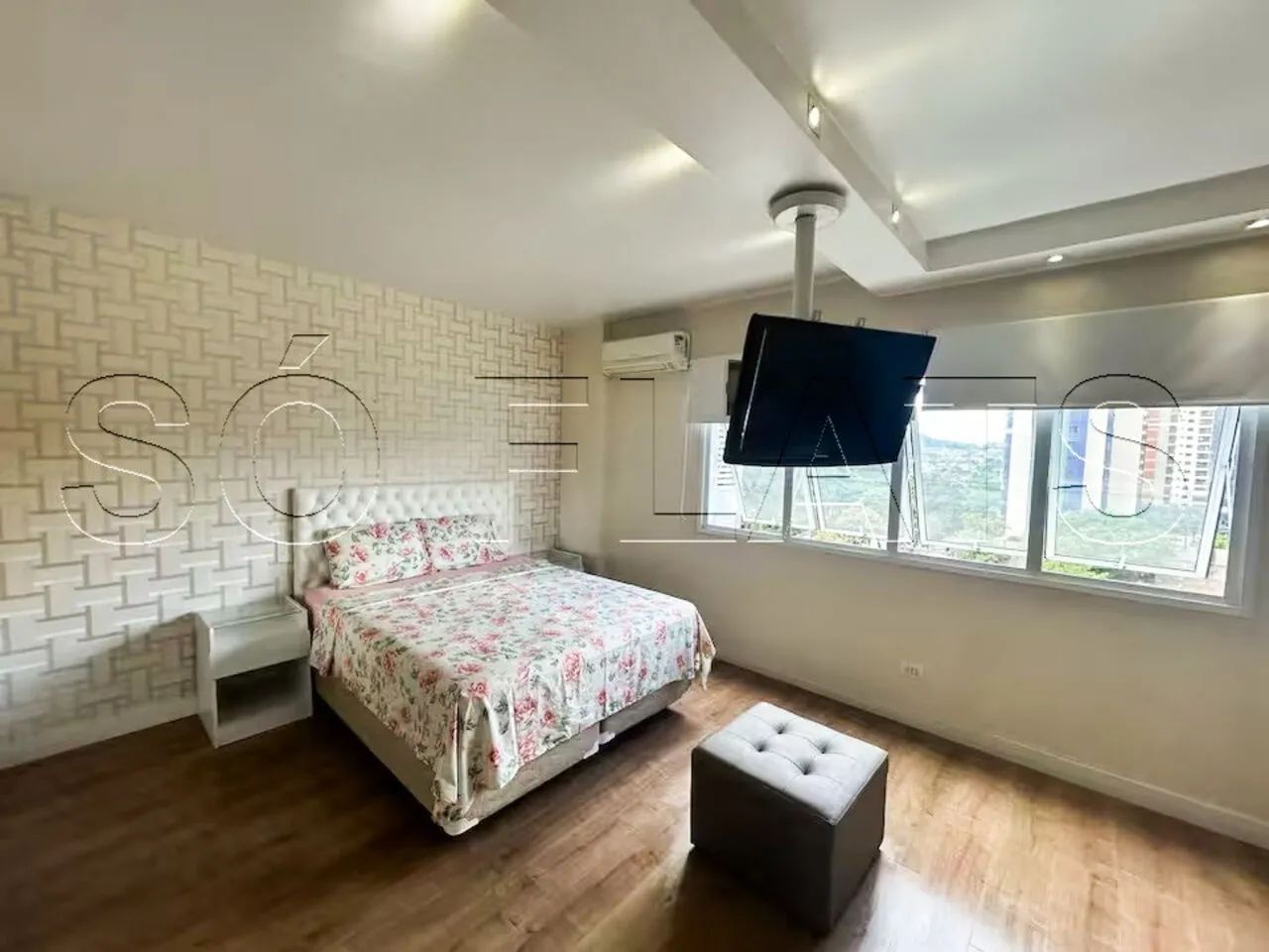 Studio mobiliado em Alphaville com serviços e lazer próximo ao centro comercial - Foto 2