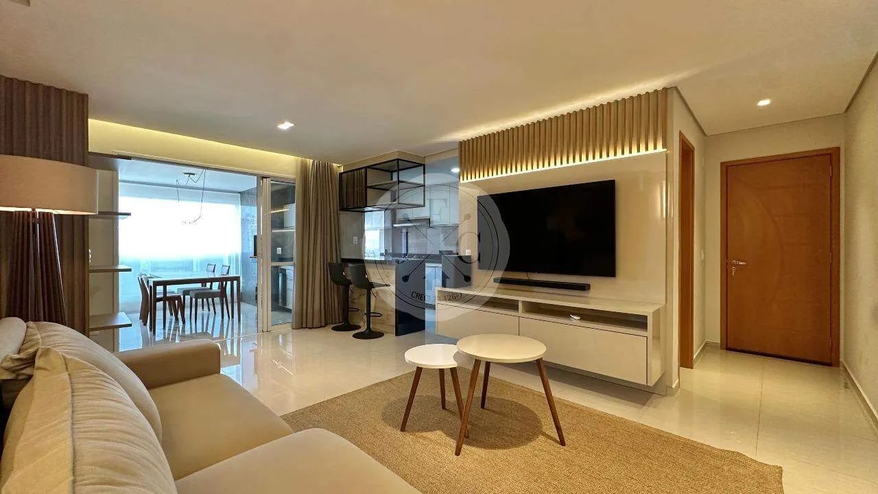 Apartamento Mobiliado com 2 Suítes para Alugar, 87 m² - Edifício Berlim - Bosque das Jurit - Foto 2