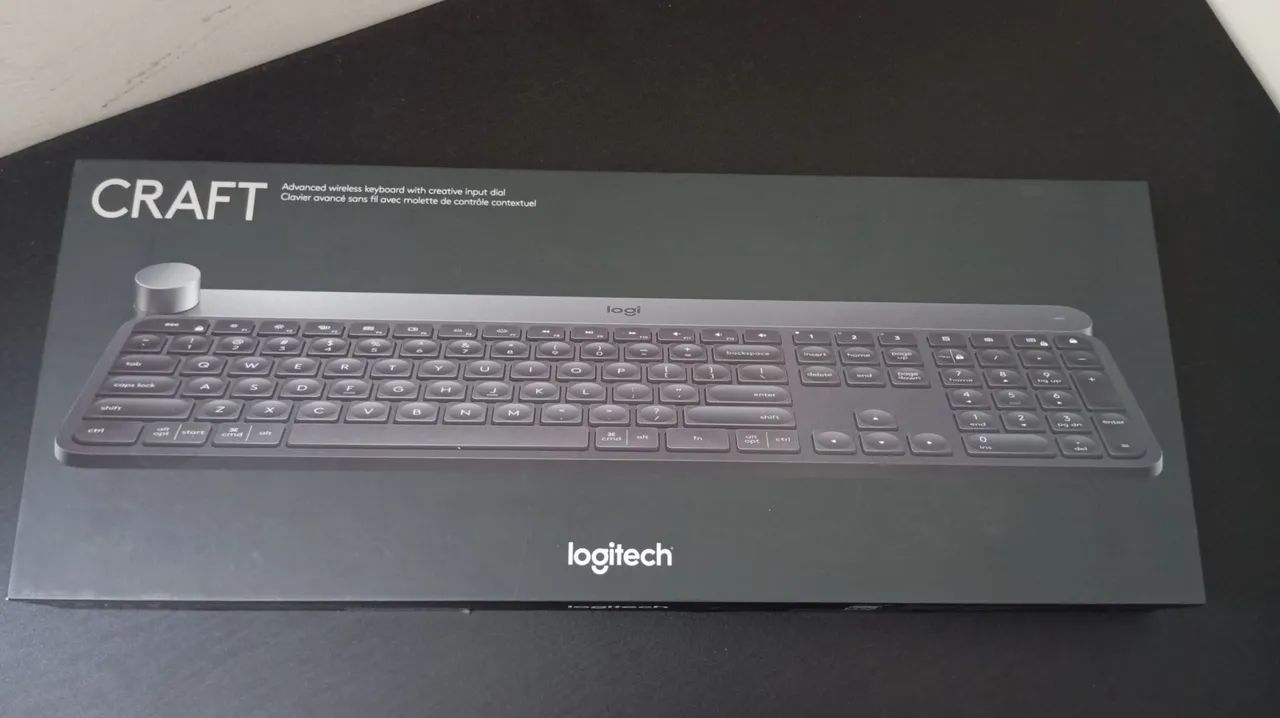 Teclado sem fio Logitech Craft (sem ligar) - Foto 3