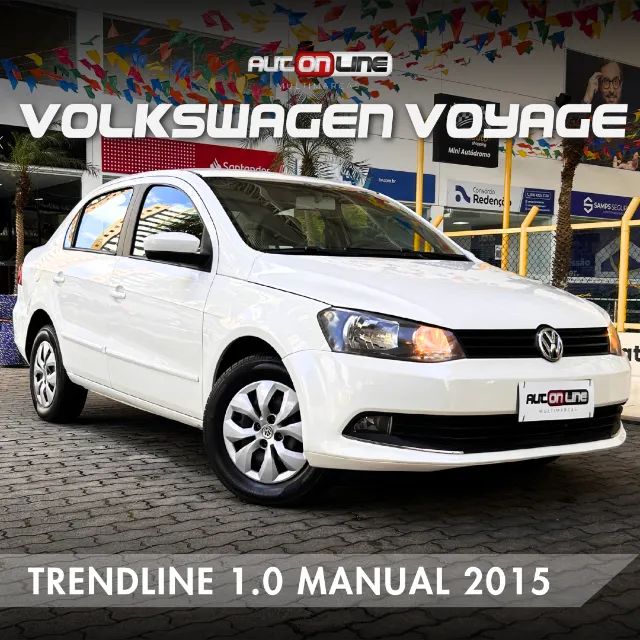 Volkswagen Voyage VOYAGE  Trendline 1.0 T.Flex 8V 4p 2015