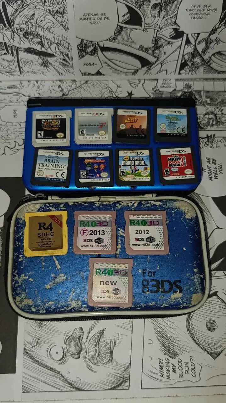 Lote de jogos 3DS e Nintendo DS