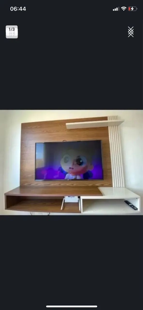 Painel aéreo ripado 
