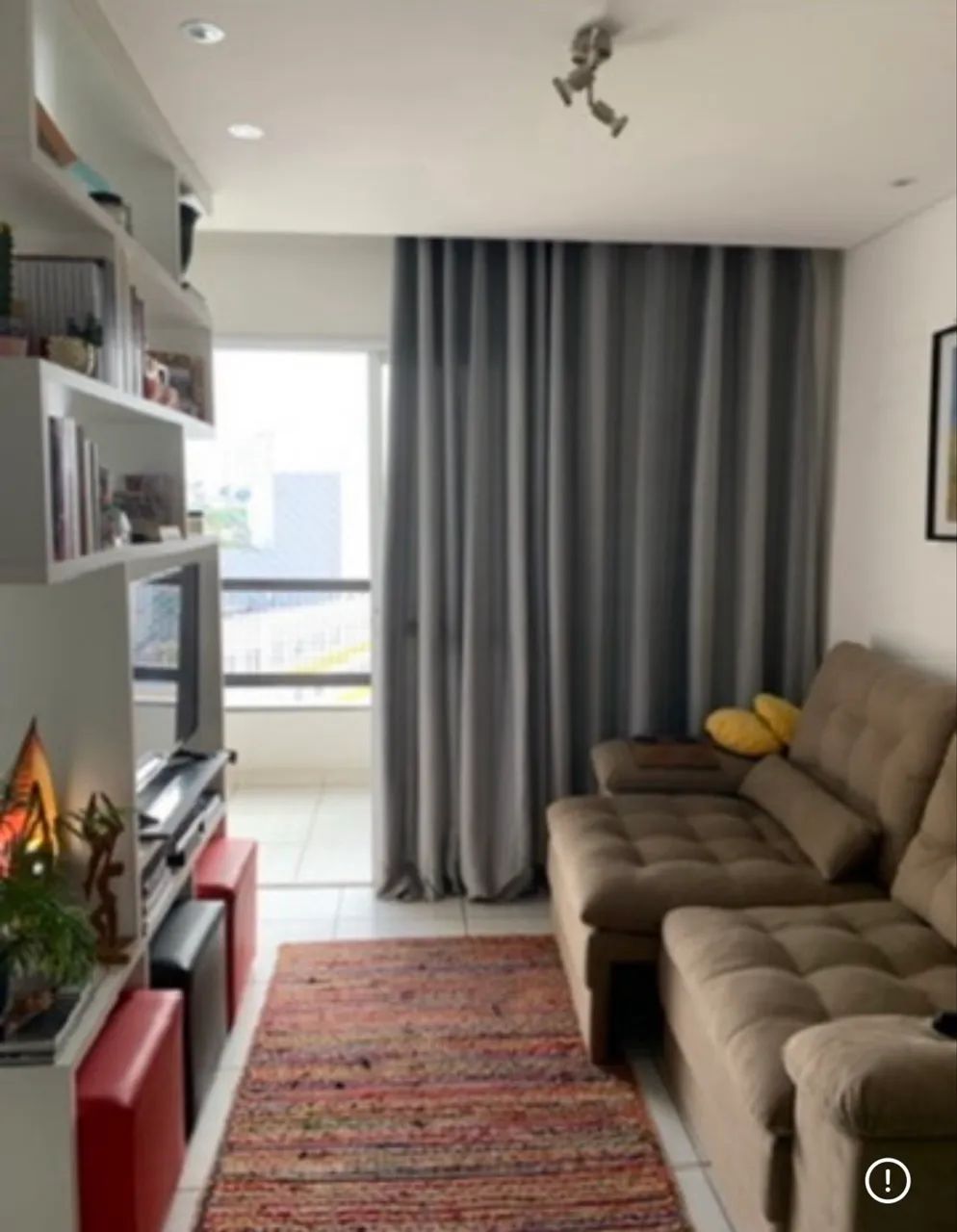 Apartamento Studio Mobiliado e com Vaga de Garagem