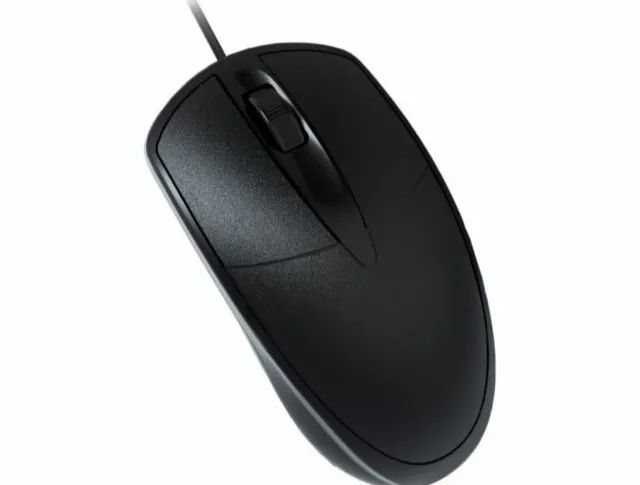 Kit Mouse + Mousepad Preto *ENTREGA GRÁTIS* - Foto 2