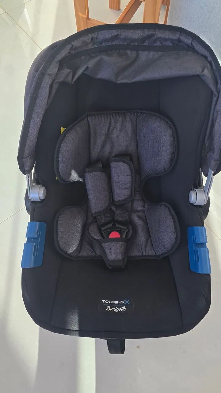 Bebê conforto Touring X Burigotto com base - Foto 3