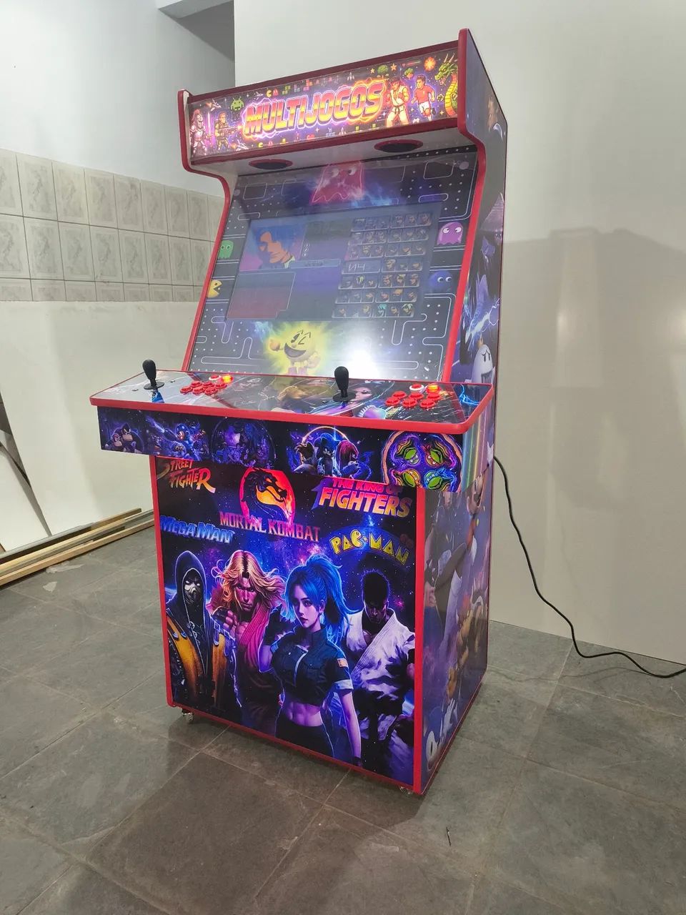 Fliperama Arcade 9800 Jogos - Foto 2