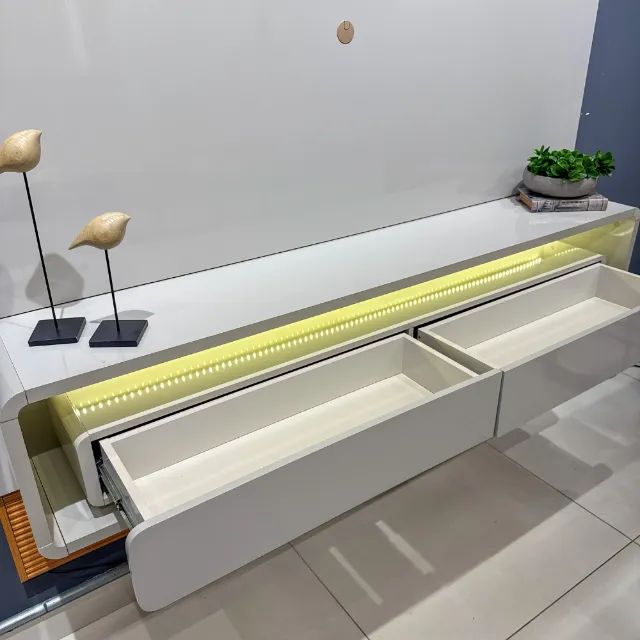 Painel luxo até 70 polegadas com led  - Foto 4