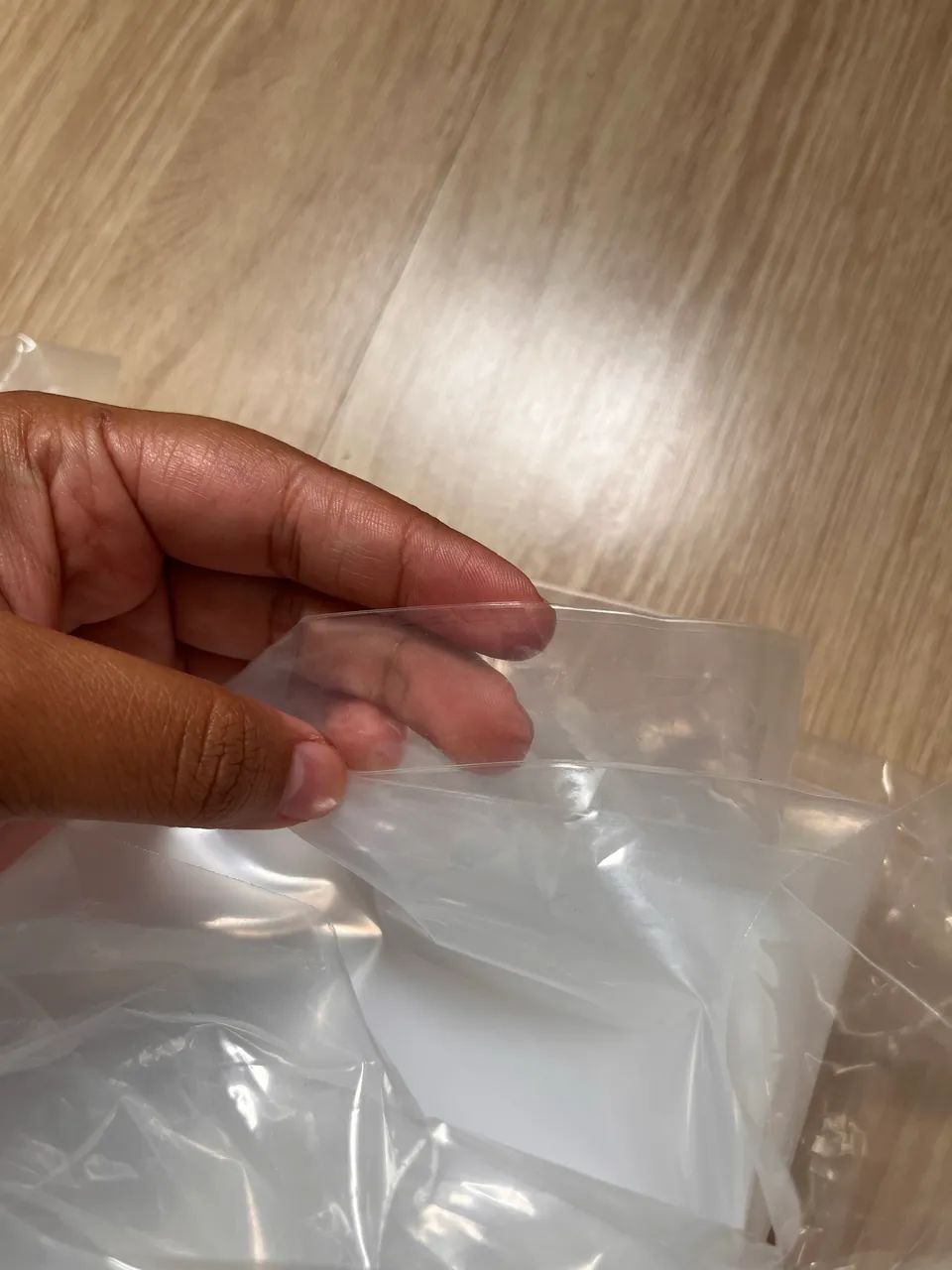 Saco Plástico 60x100 (0,15) 100 Un Transparente Selável  - Foto 3