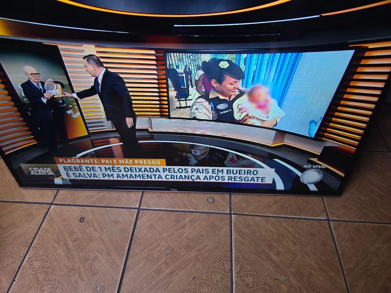 Televisão 49 polegadas smart tcl