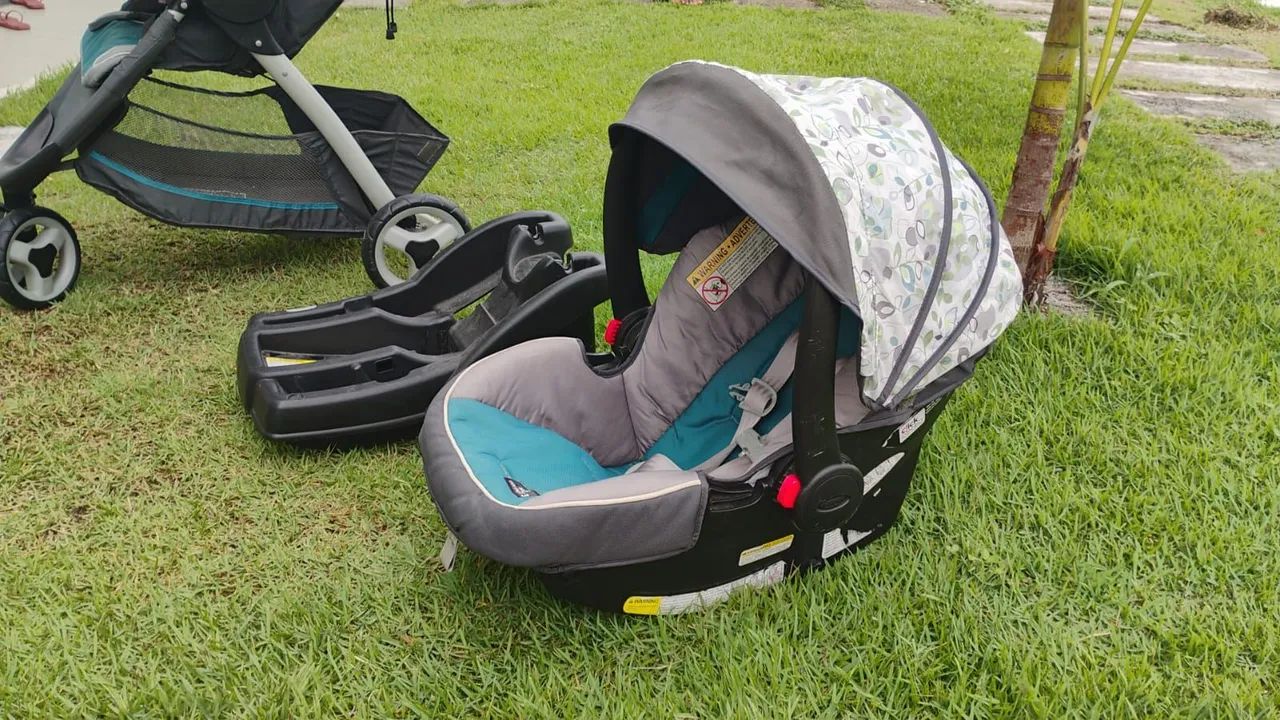Carrinho com bebe conforto  - Foto 5