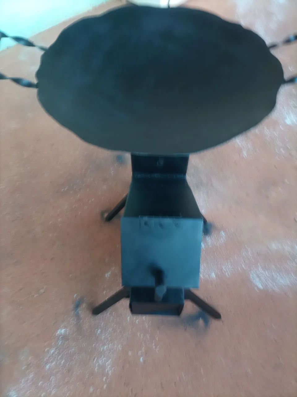 Fogareiro a lenha com tacho de disco de arado  - Foto 2