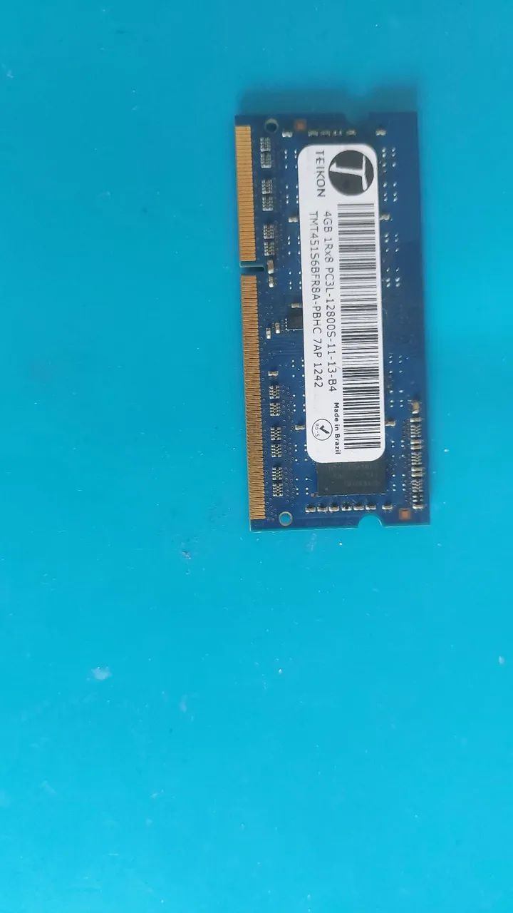 Vendi Memória Ram 4GB DDR3 de Notebook  - Foto 4