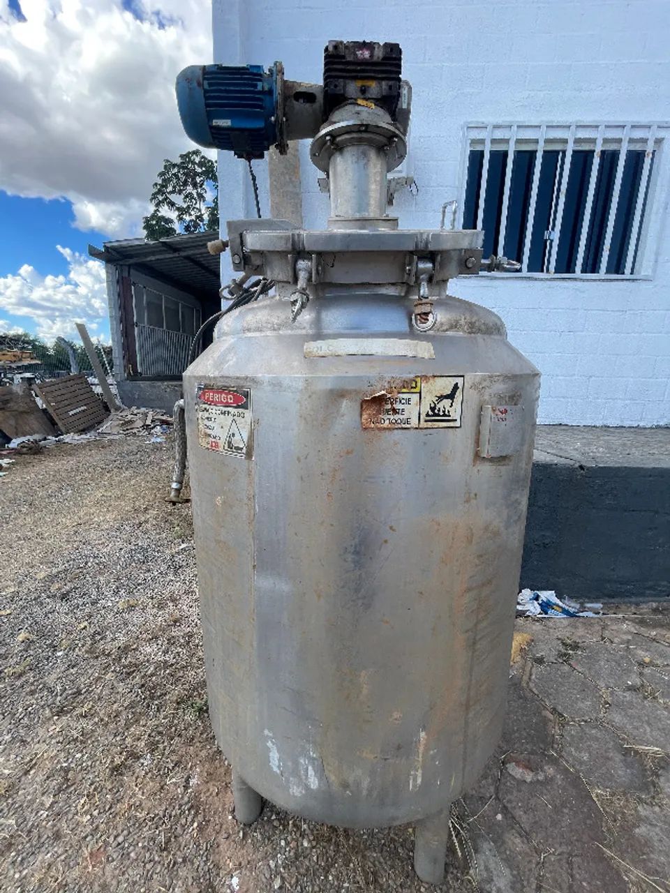 Reator Vertical Inox 400L - AISI 316 - Foto 3