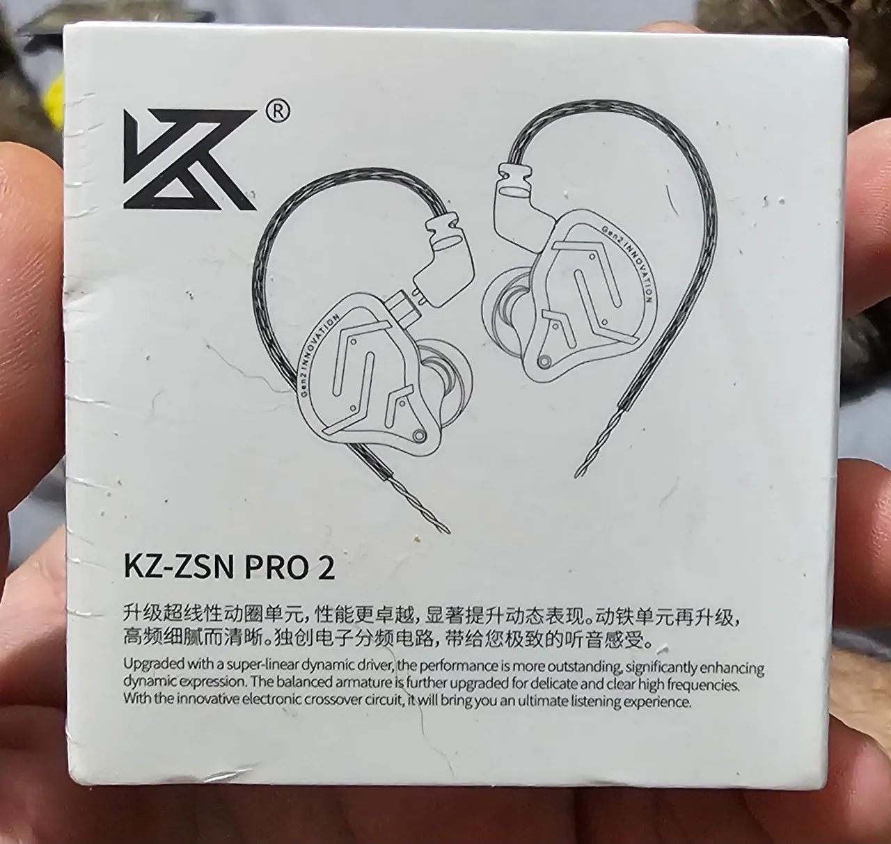 Fone ZSN 2 Pro Novo e Lacrado. Sem Microfone. 