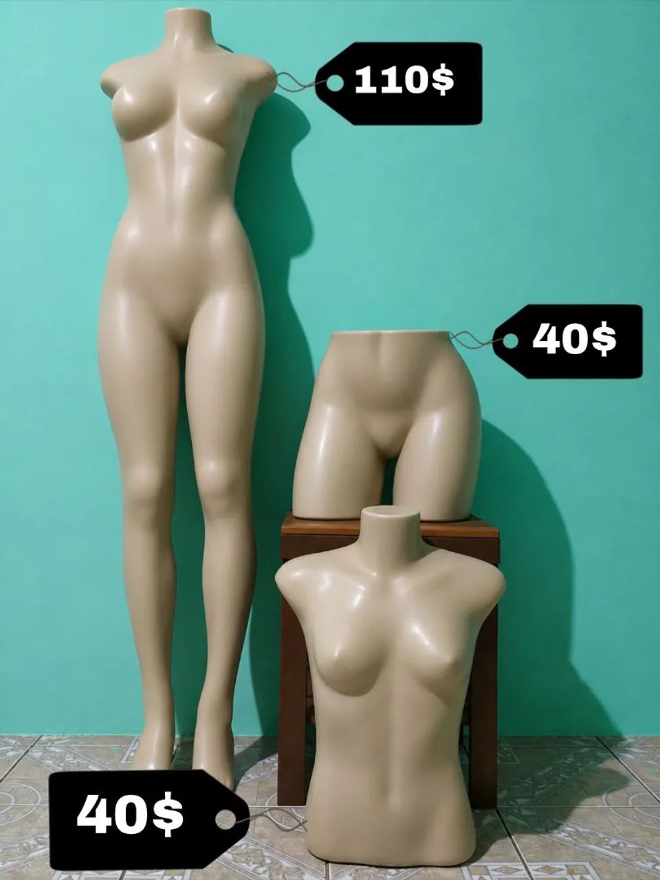 Manequins para venda 