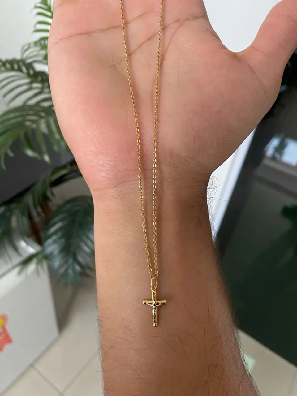 Corrente e pingente ouro 18k  - Foto 4
