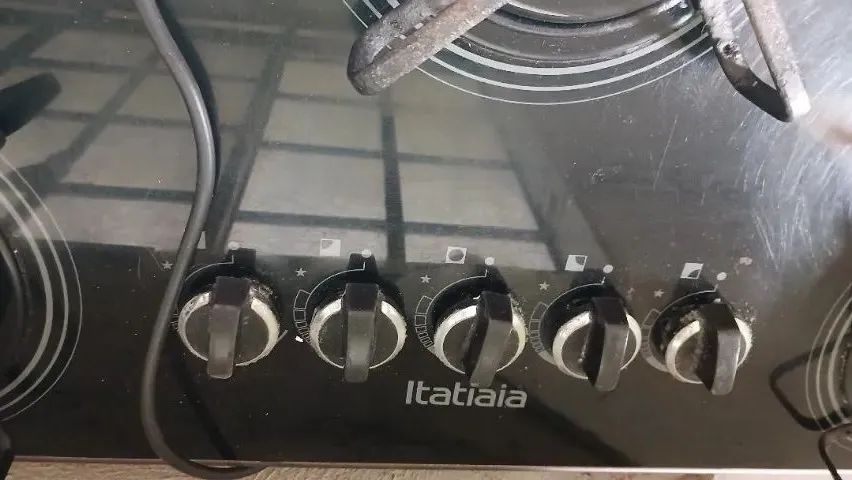 Cooktop de mesa 5 bocas a gás Itatiaia