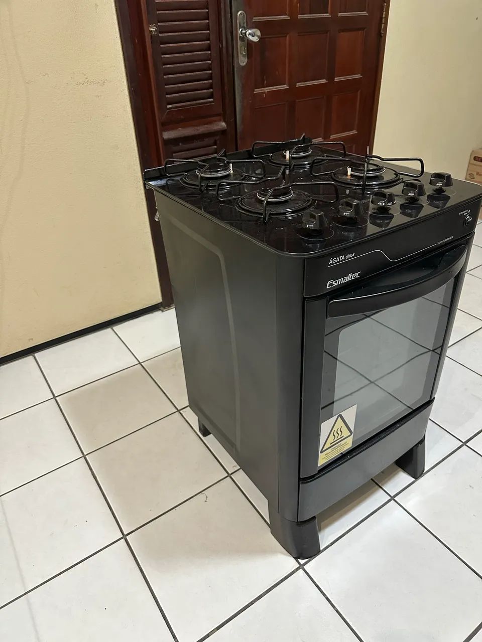 Fogão esmaltec estado de zero 6 meses de uso acendimento automático  - Foto 5