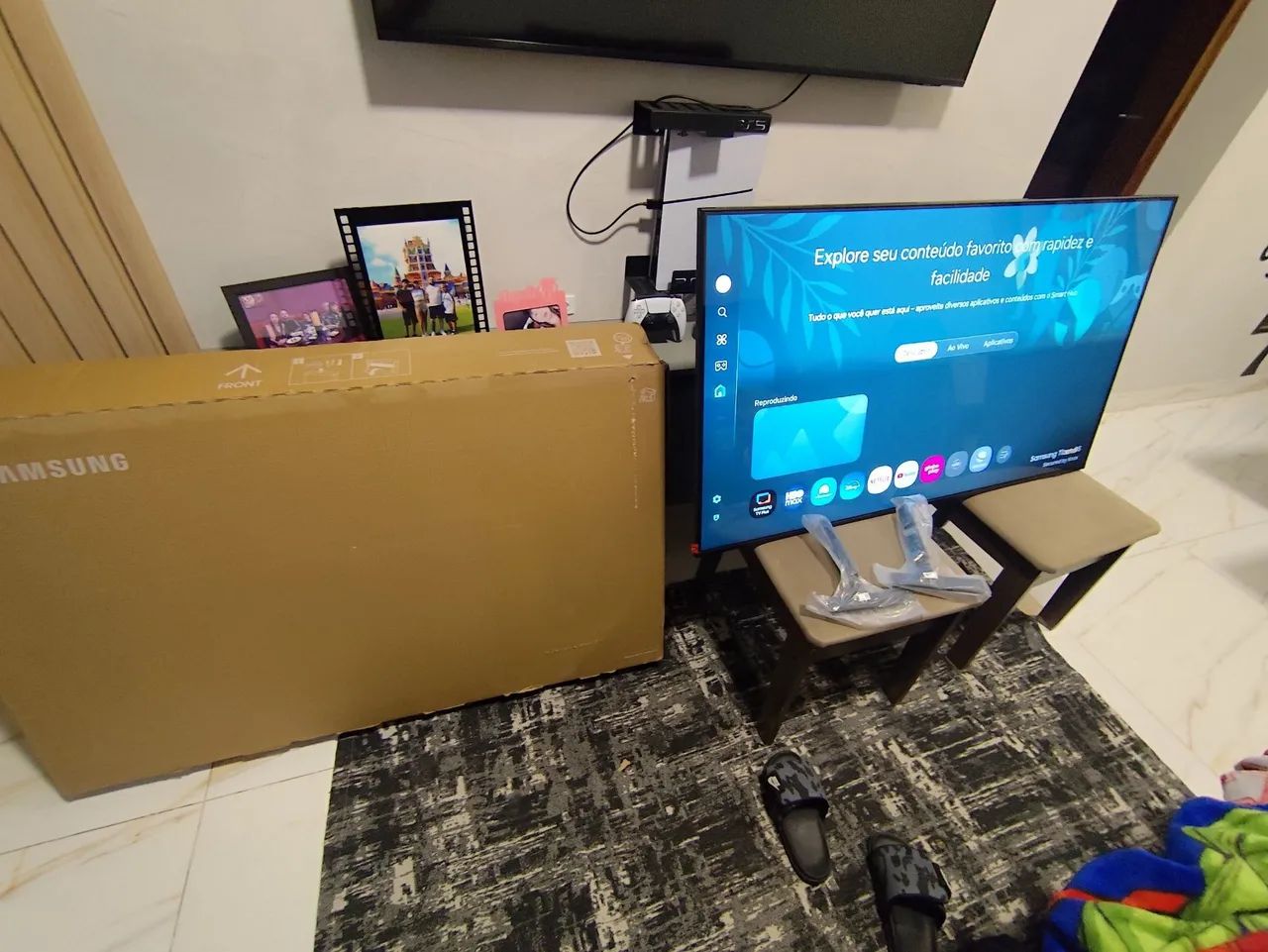 Tv Samsung crystal Smart 4k 50 polegadas  - Foto 3