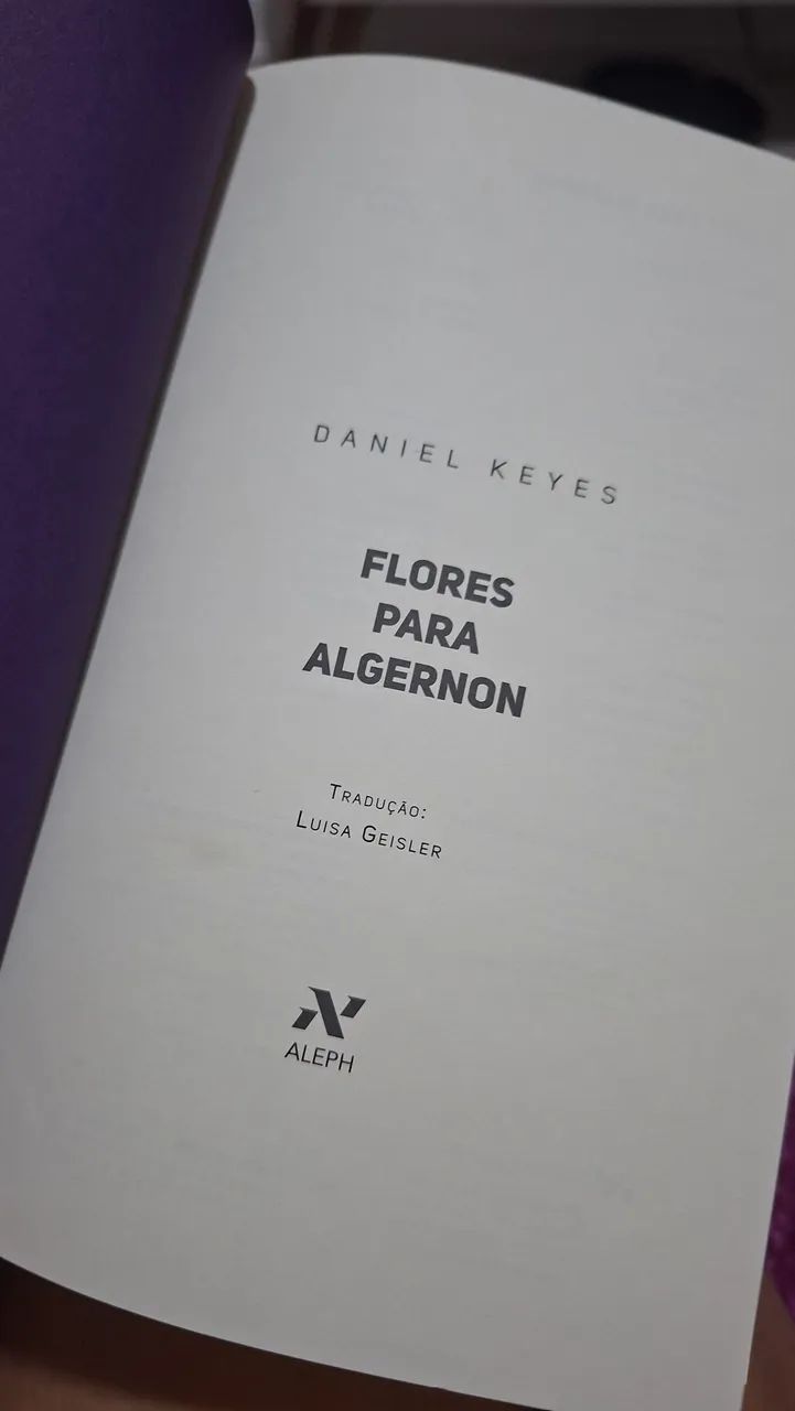Livro Flores para Algernon Capa Dura - Foto 4