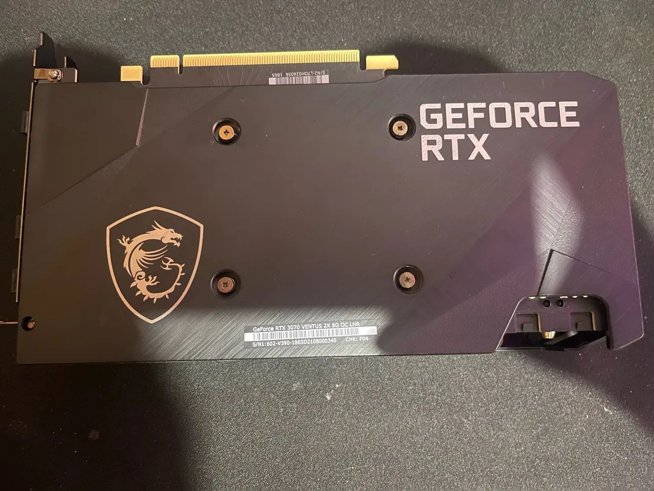 RTX 3070 MSI Ventus 2X 8GB OC - Foto 3