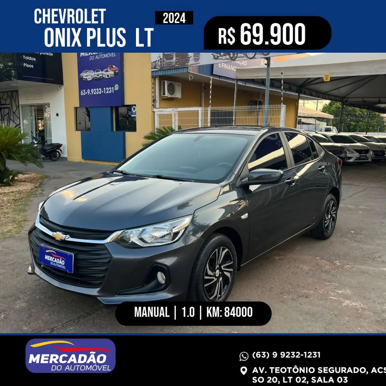 Chevrolet Onix ONIX SEDAN PLUS LT 1.0 12V FLEX 4P MEC. 2024