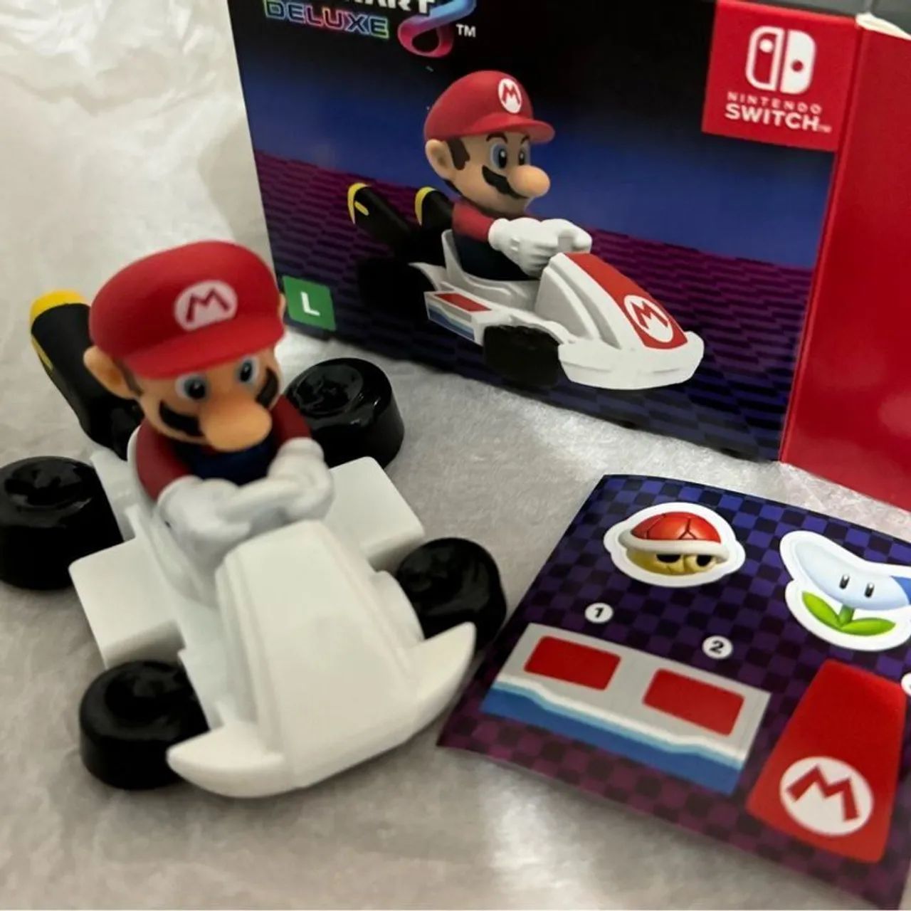 Boneco mario kart mcdonald's