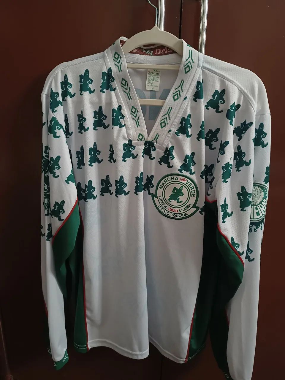 Camisa manga longa Mancha Alvi Verde
