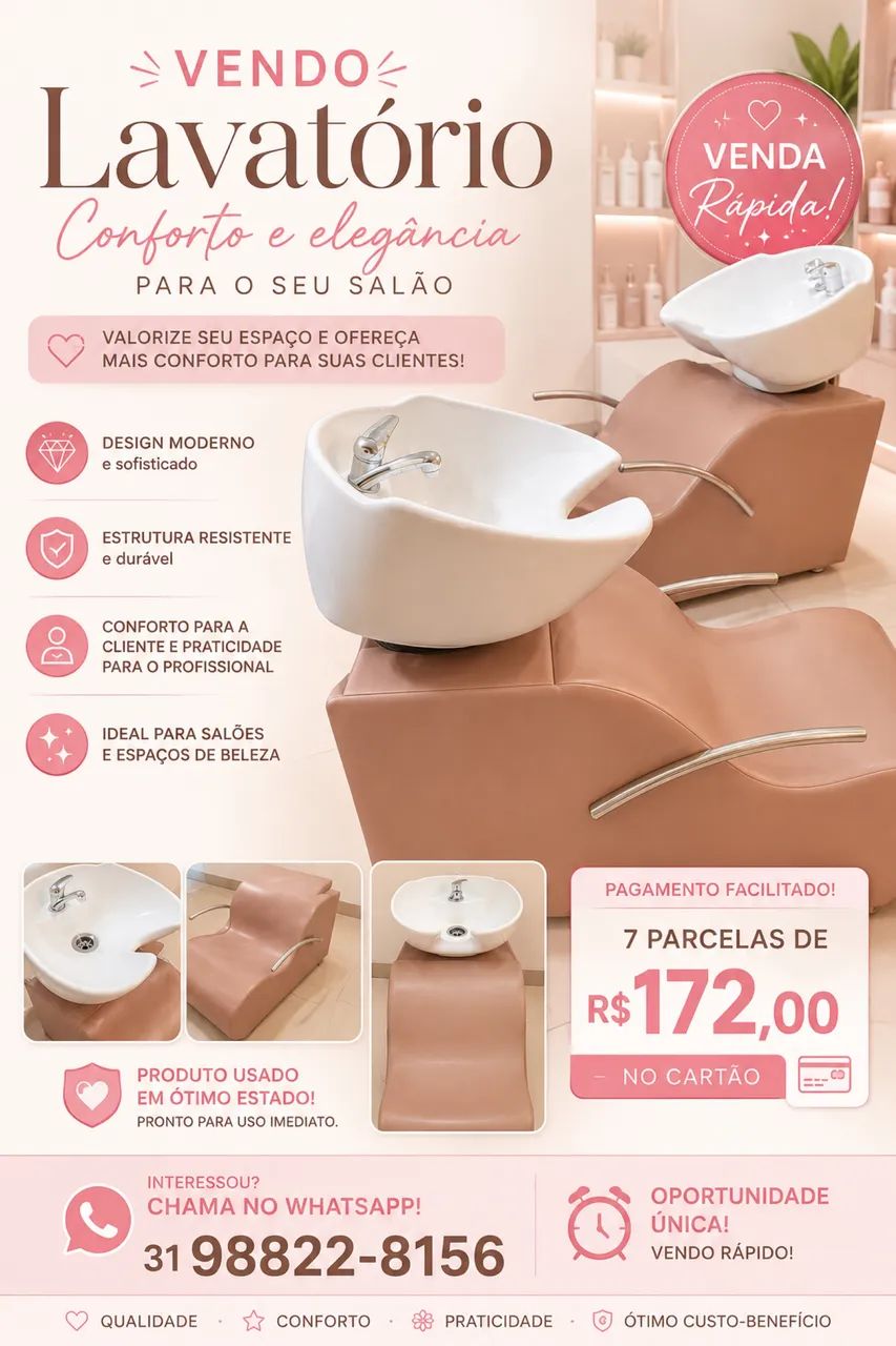 LAVATÓRIO DE PORCELANA  - Foto 3