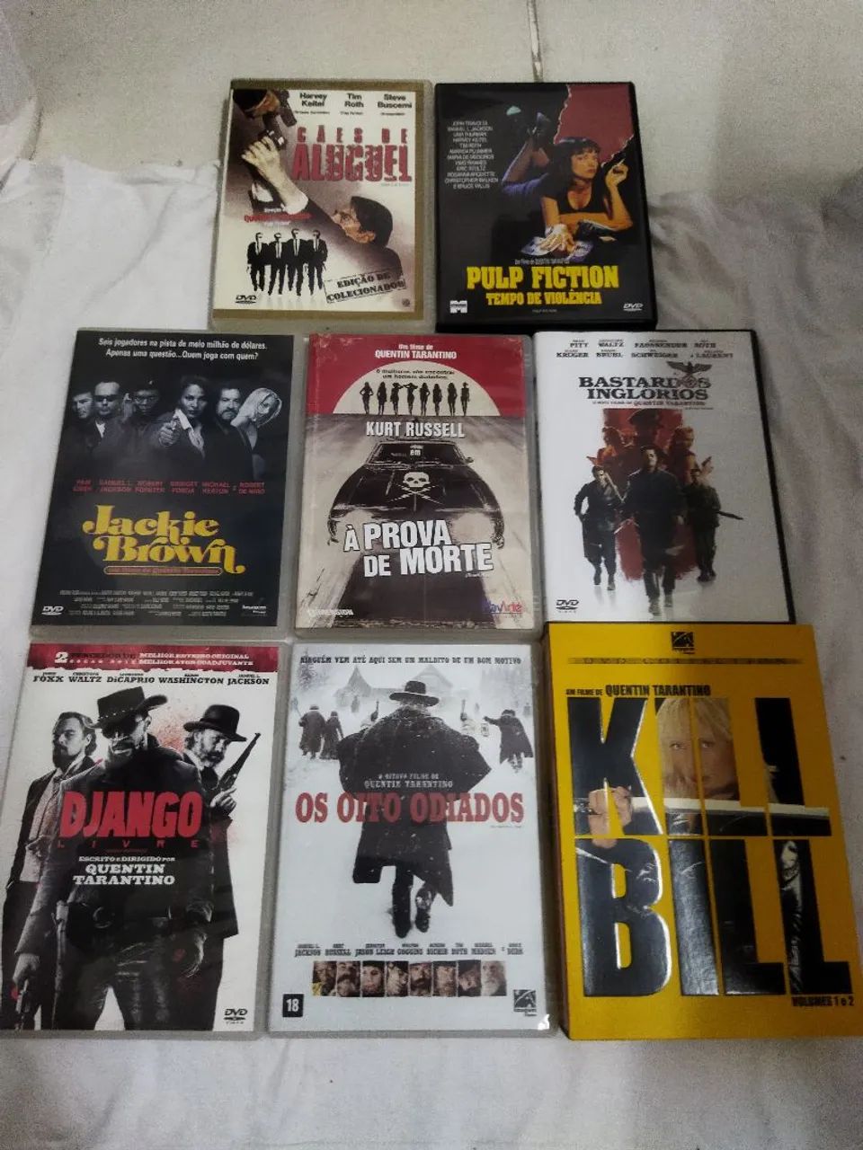 Dvds Coleção Quentin Tarantino - 9 filmes